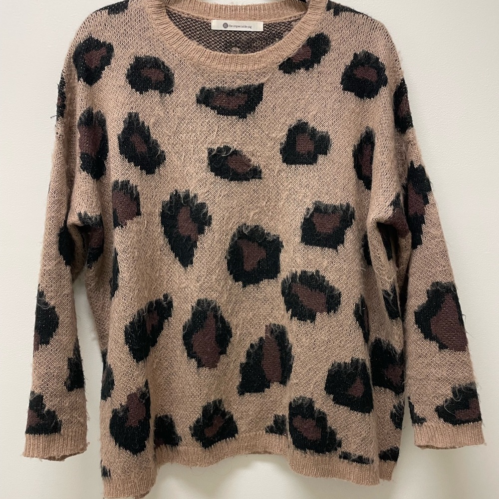 Leopard Print Sweater